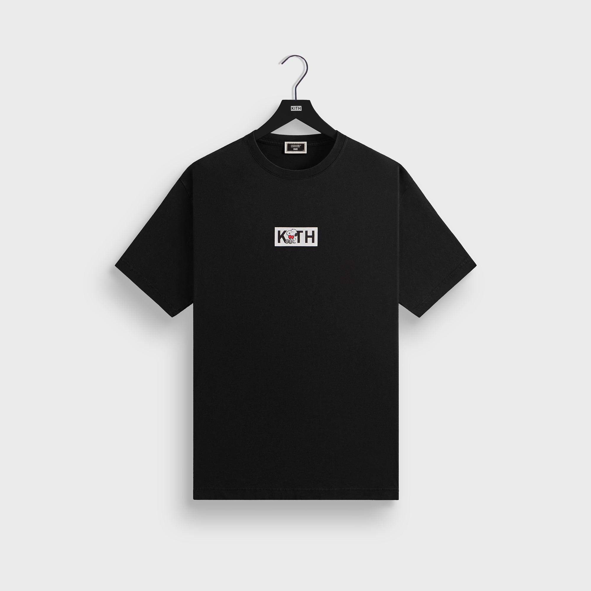 Kith for Peanuts Snoopy Classic Logo Tee - Black – Kith Canada