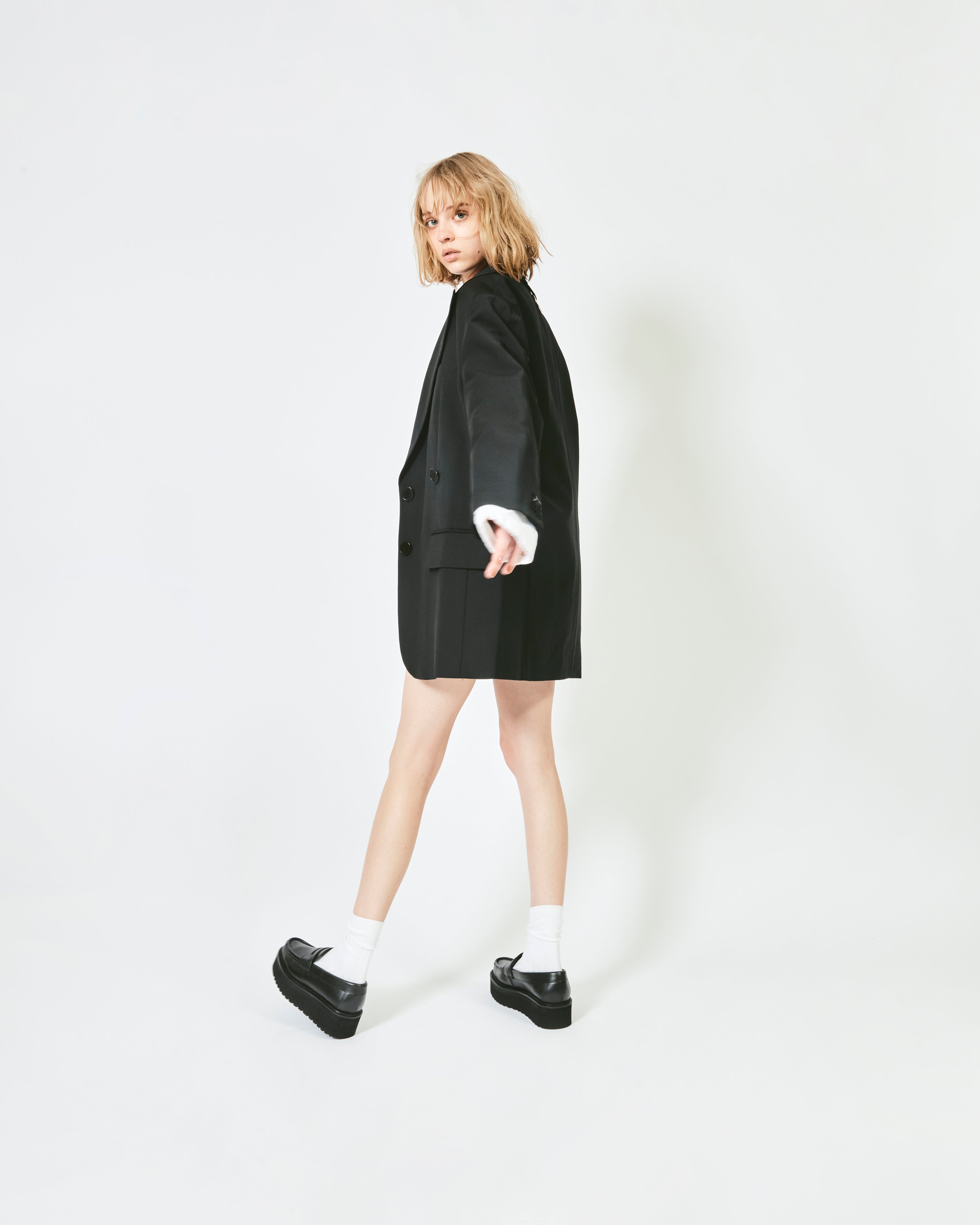 PLATFORM LOAFERS ECRU – caminando.jp