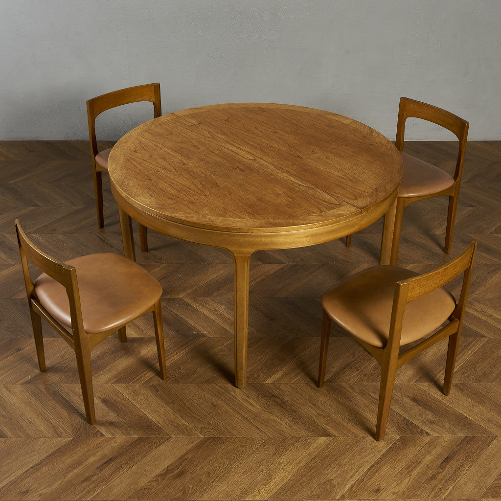 Nathan エクステンション ラウンドテーブル – camori ヴィンテージ家具