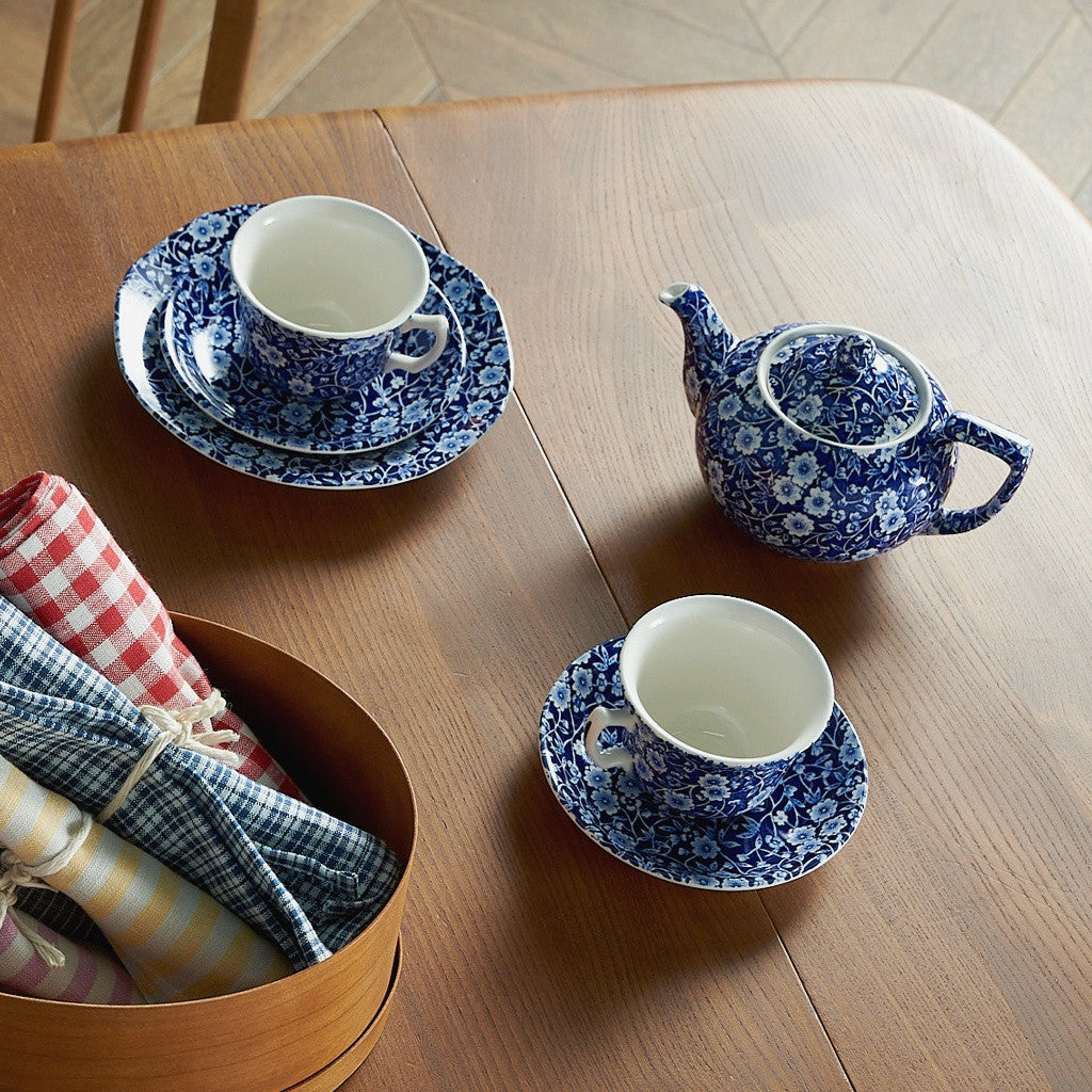 Burleigh バーレイ BLUE CALICO プレート / 19cm #84515 – camori