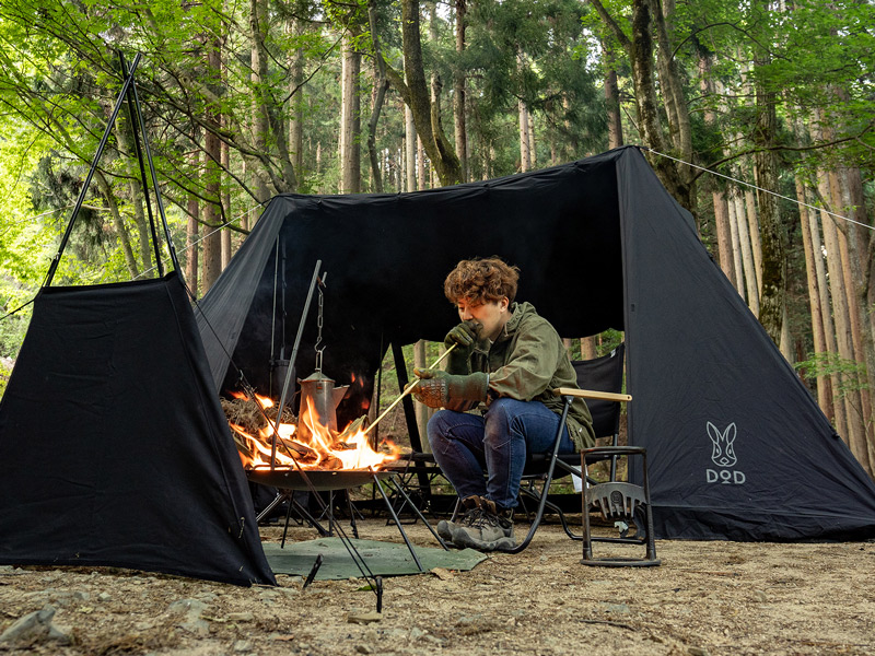 DODから人気シェルターテントのTC版「ヨンヨンベースTC」登場