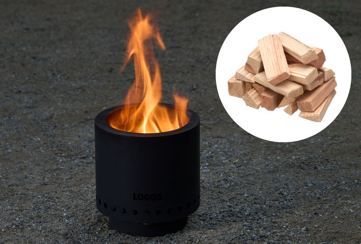 ロゴスから二次燃焼構造の焚き火ストーブ「コンパクトハイカロリー