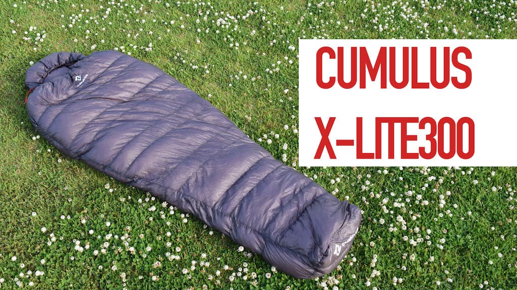 900FP！？キュムラスのシュラフ「X-LITE300」を購入したので紹介
