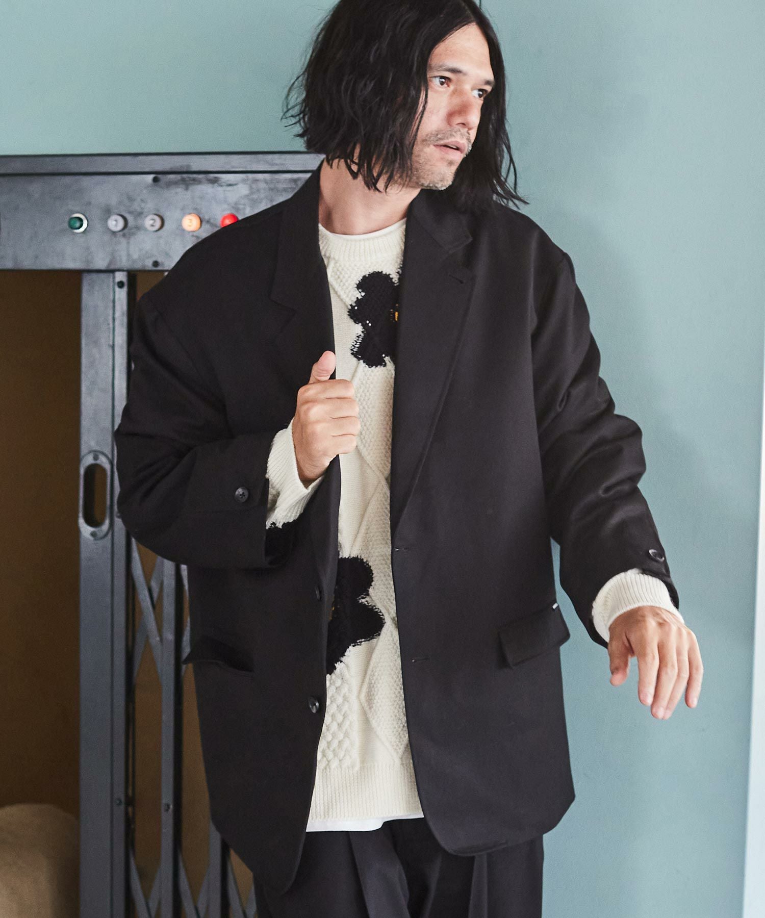 30%OFF【ADAM PATEK(アダムパテック)】looose reversible blouson