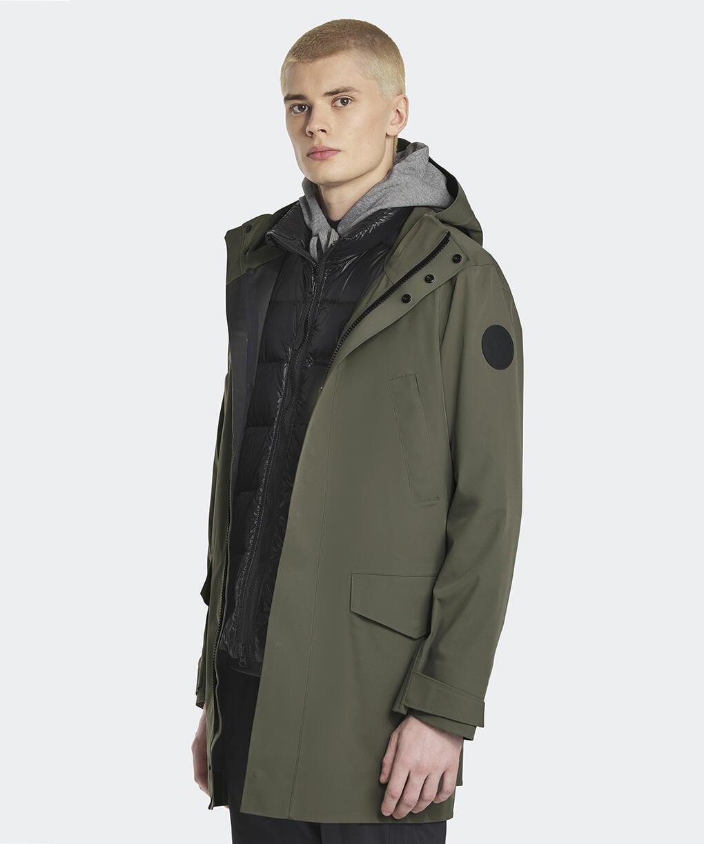 バークレー レイン ジャケット ブラックレーベル(5637MB)｜カナダ