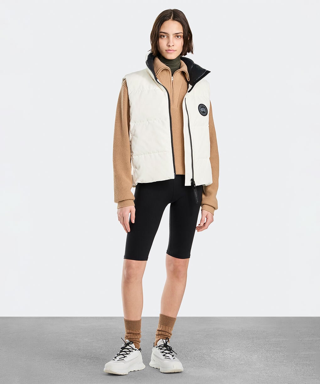 グランビュー クロップド ベスト ブラックレーベル(2267WB)｜カナダ