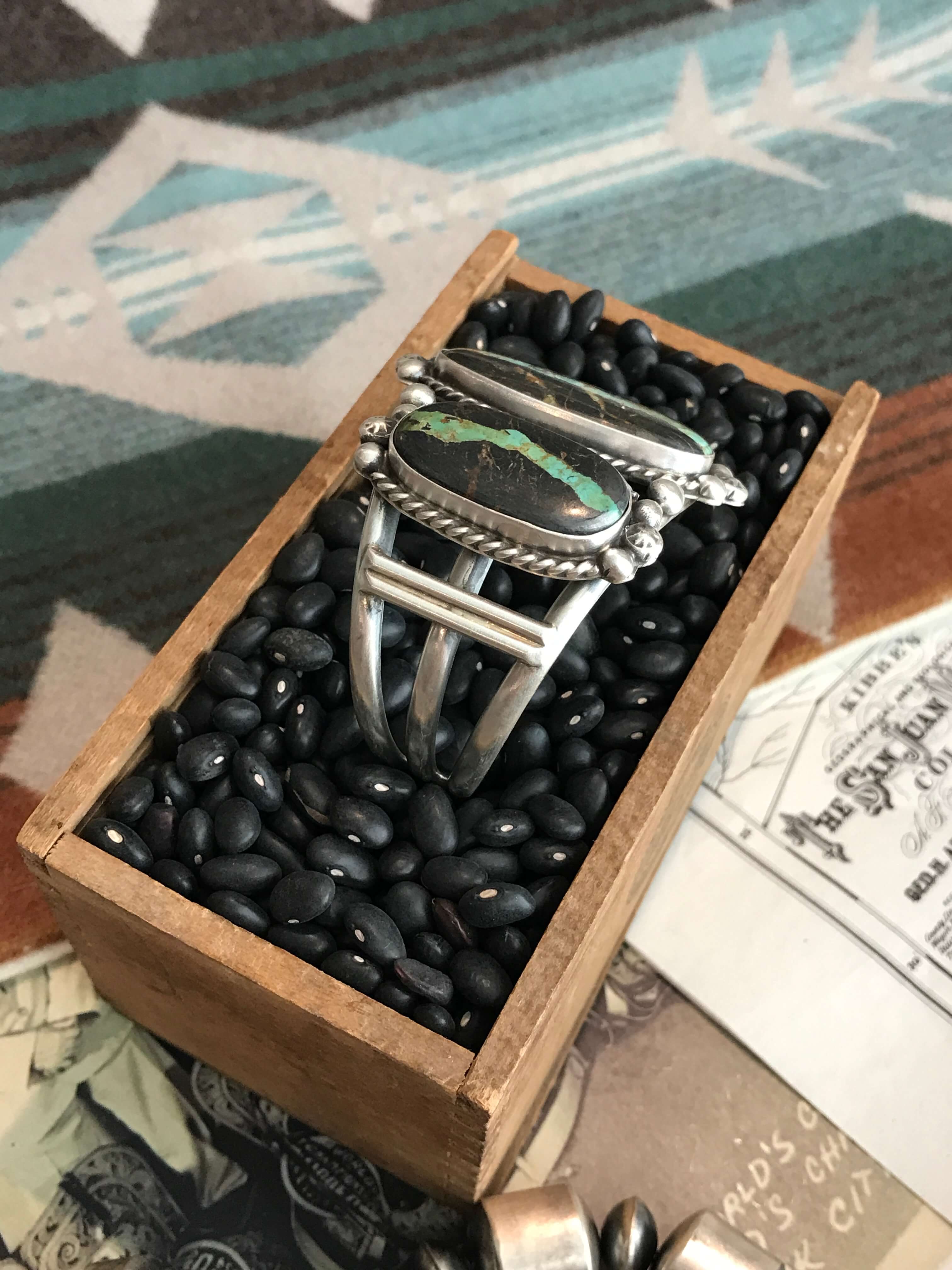 Sterling Silver Black Jack Cuff | Calli Co. Silver | Fort Worth, TX