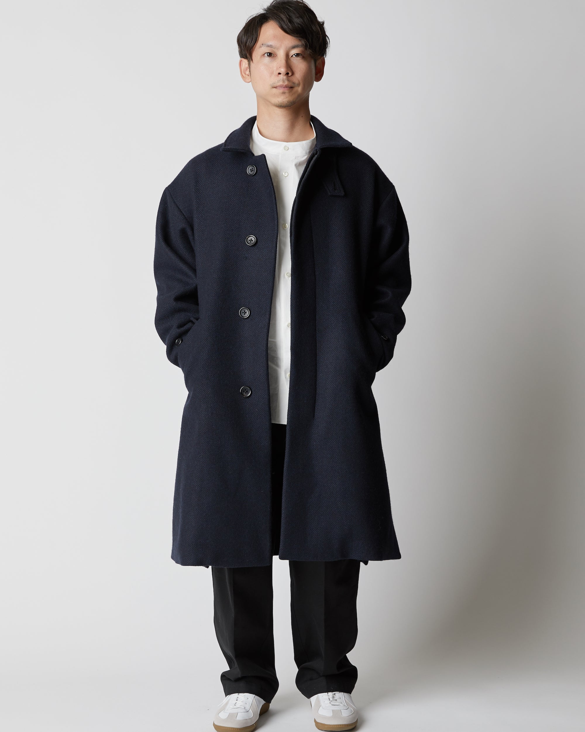 calm Soutien collar Coat（ステンカラーコート） – calm160ー160cm