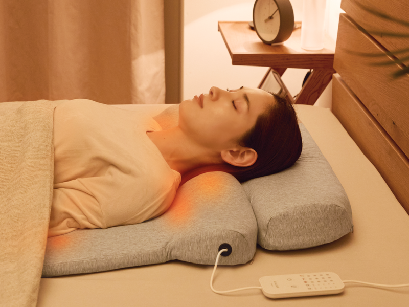 公式】首と肩と腰がホッとする枕グランデ │ CALQS（カルクス