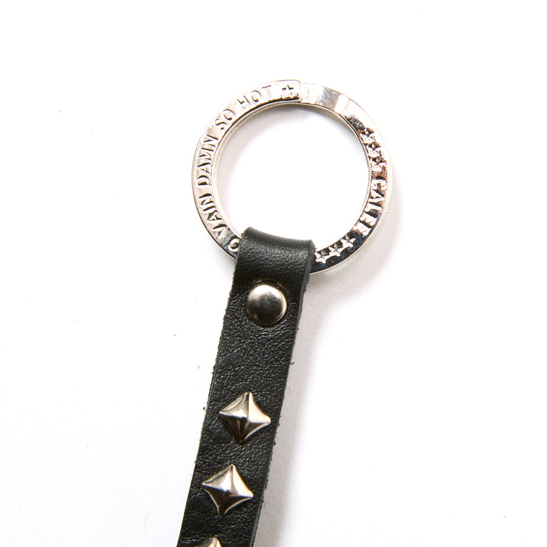 STUDS LEATHER KEY HOLDER – CALEE ONLINE STORE
