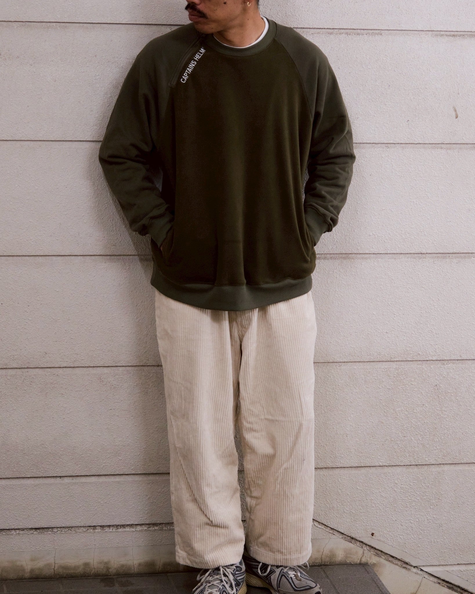 CAPTAINS HELM #CORDUROY WIDE PANTS