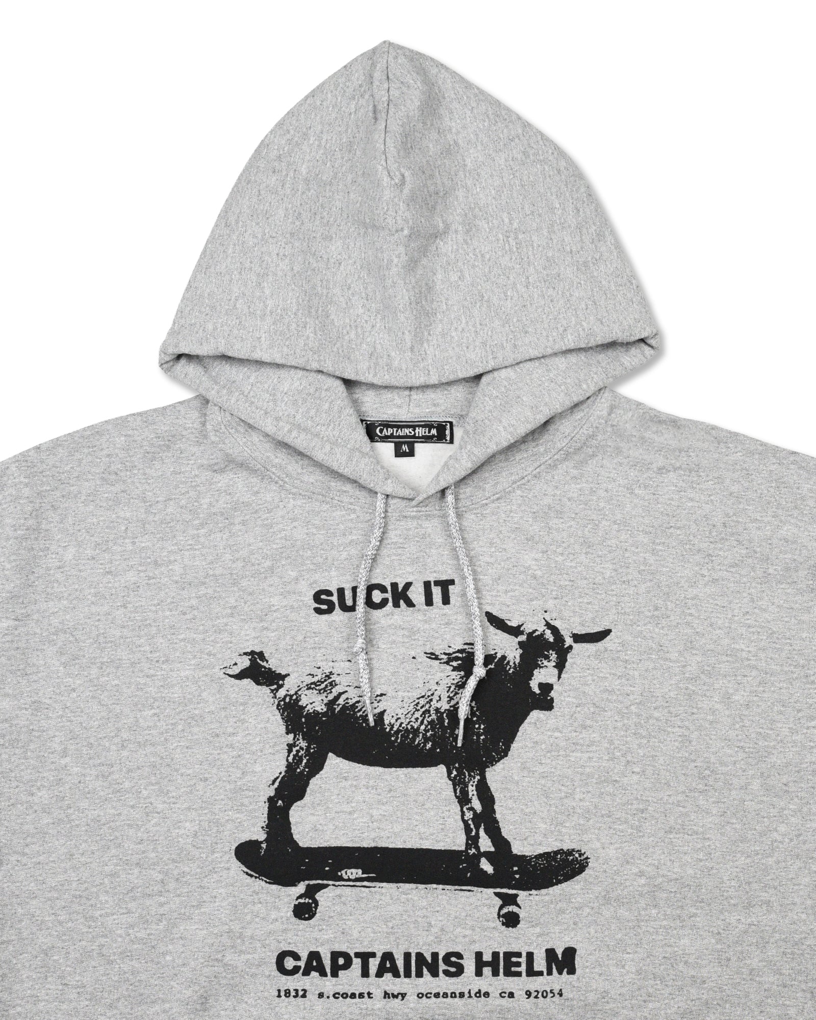 CAPTAINS HELM #SUCK IT GOAT ART HOODIE