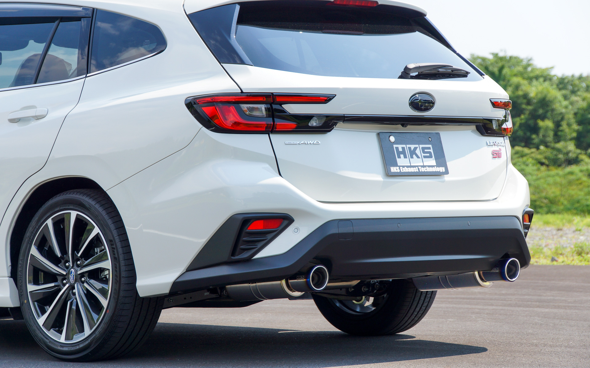 HKS、軽量スポーツマフラー「ハイパワースペックL II」にスバル