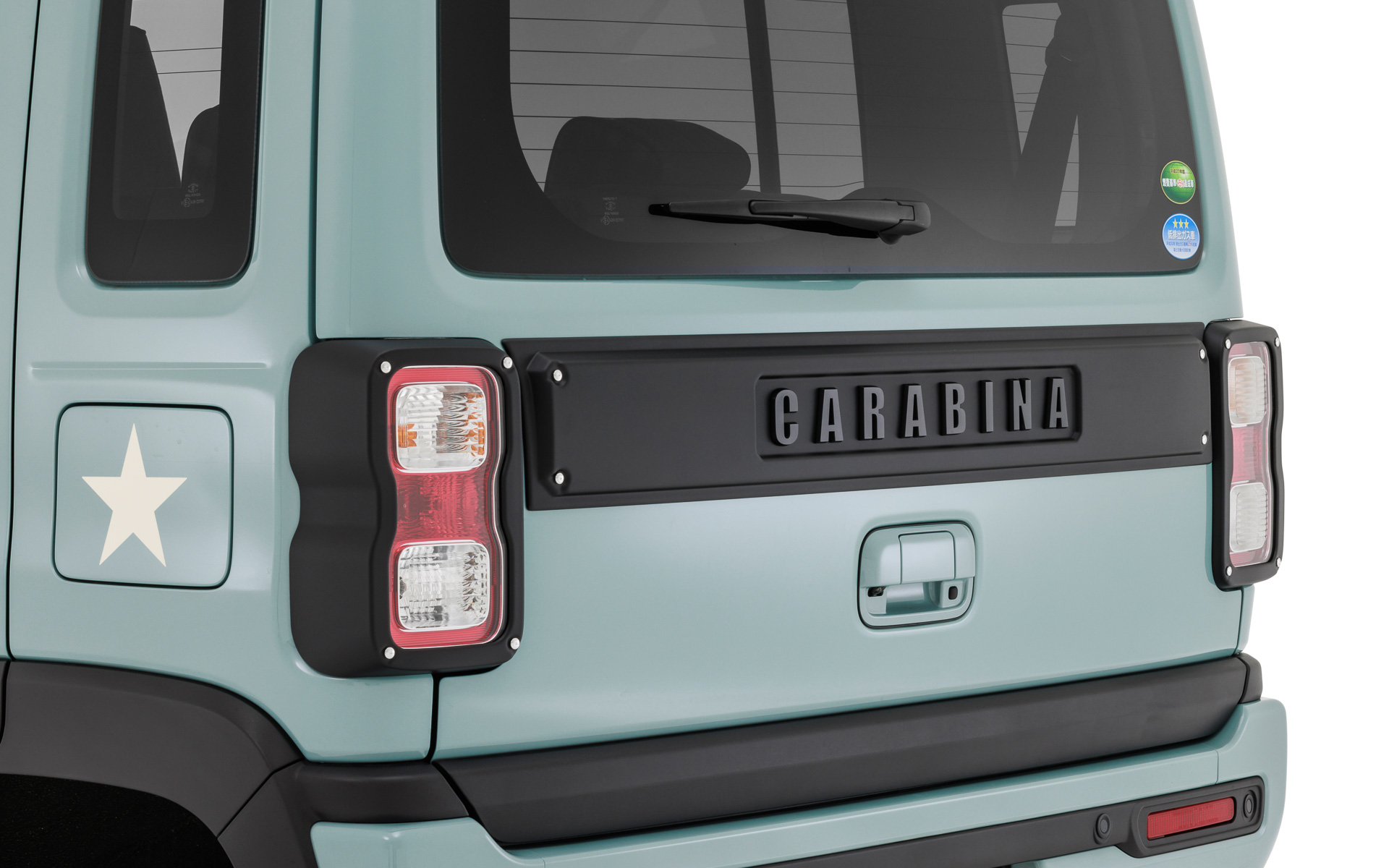 ダムド、ハスラー用ボディパーツ「テールランプガーニッシュ