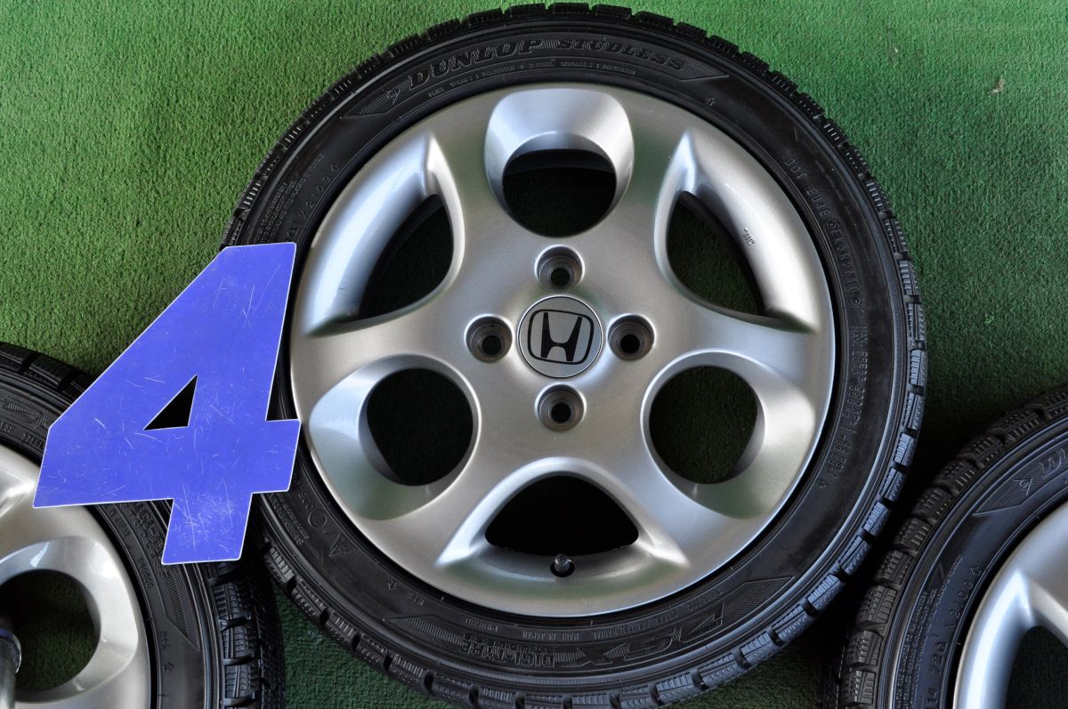 HONDA (ホンダ) LIFE (ライフ) 純正 14×4.5J(+45)100-4H リペア ダーク