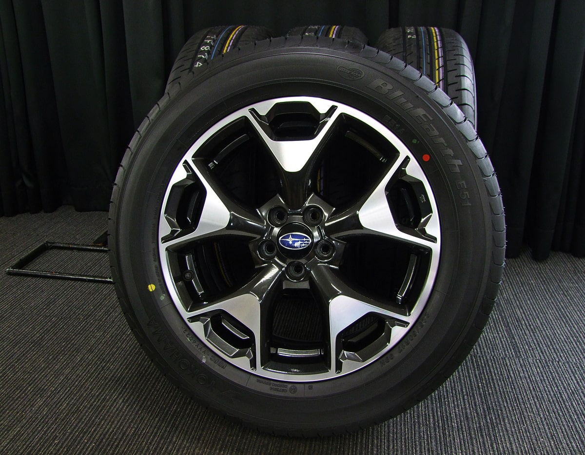 SUBARU (スバル) XV 純正 17×7J(+55)PCD100-5H 新車外し ガンメタ