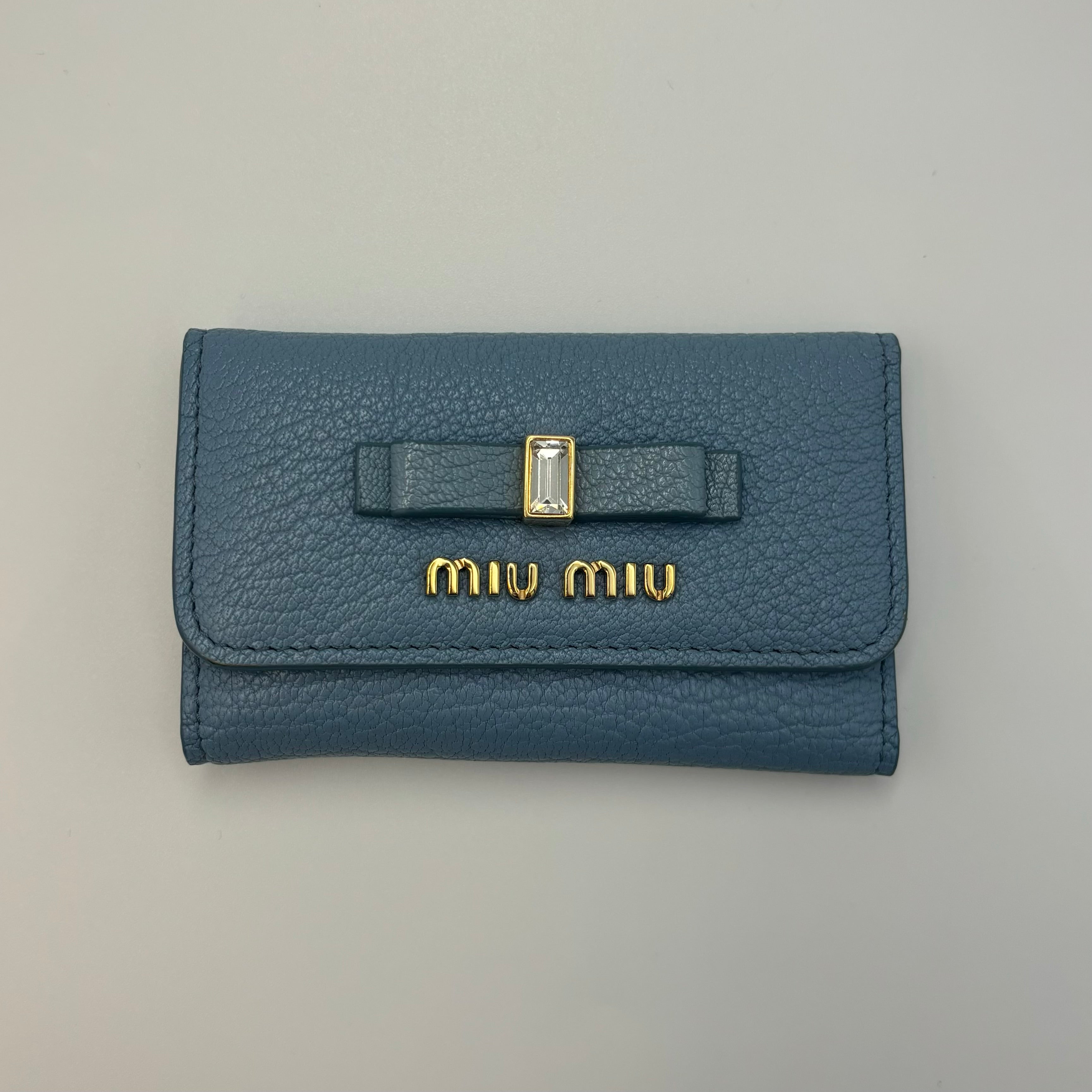 Miu Miu リボン レザー キーケース