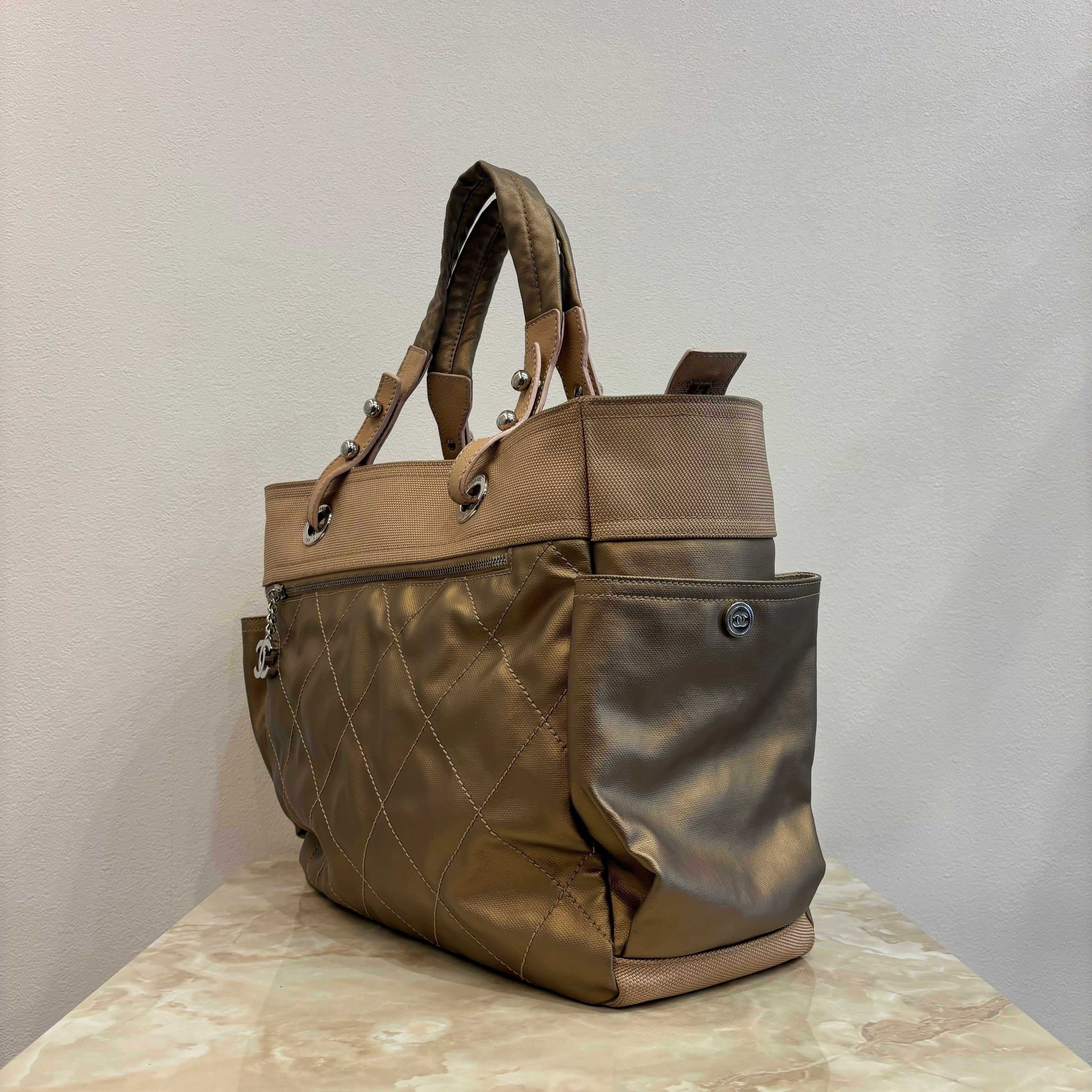 CHANEL パリビアリッツGM トートバッグ