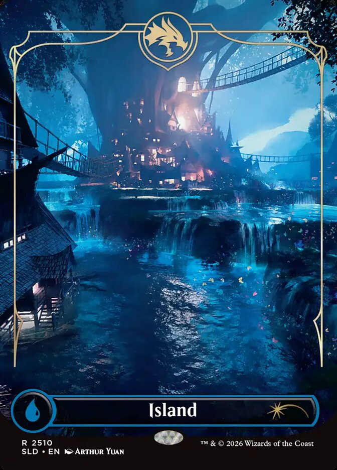 Island · Secret Lair Drop (SLD) #2510 · Scryfall Magic: The