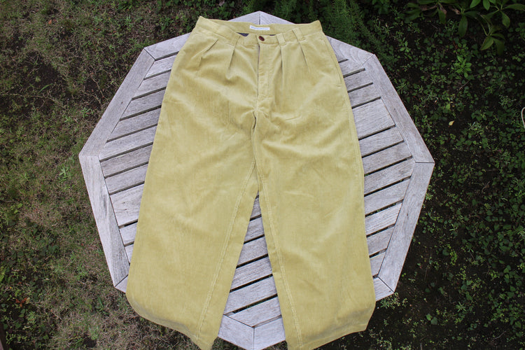 NOROLL THICKWALK CORDS PANTS LIME GREEN – CASDAY / キャスデイ