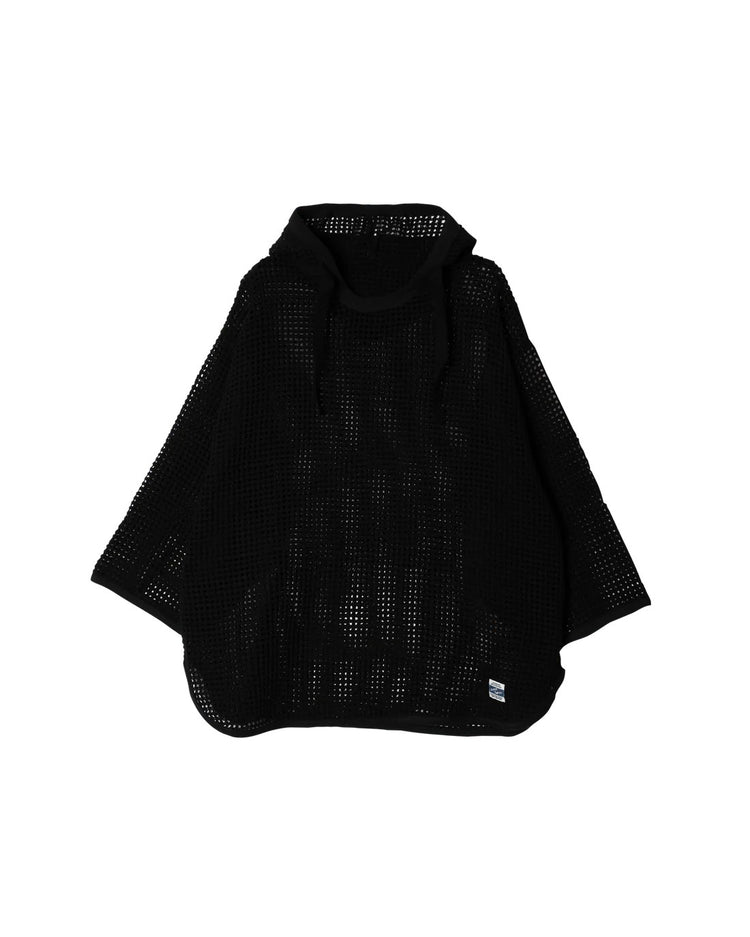 ARMY TWILL / COTTON MESH HOODIE BLACK – CASDAY / キャスデイ