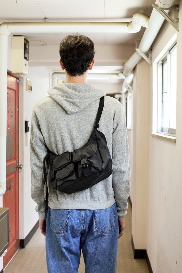 BAICYCLON by bagjack / MULTI POCKETS SHOUDER BAG SMALL (BLACK2