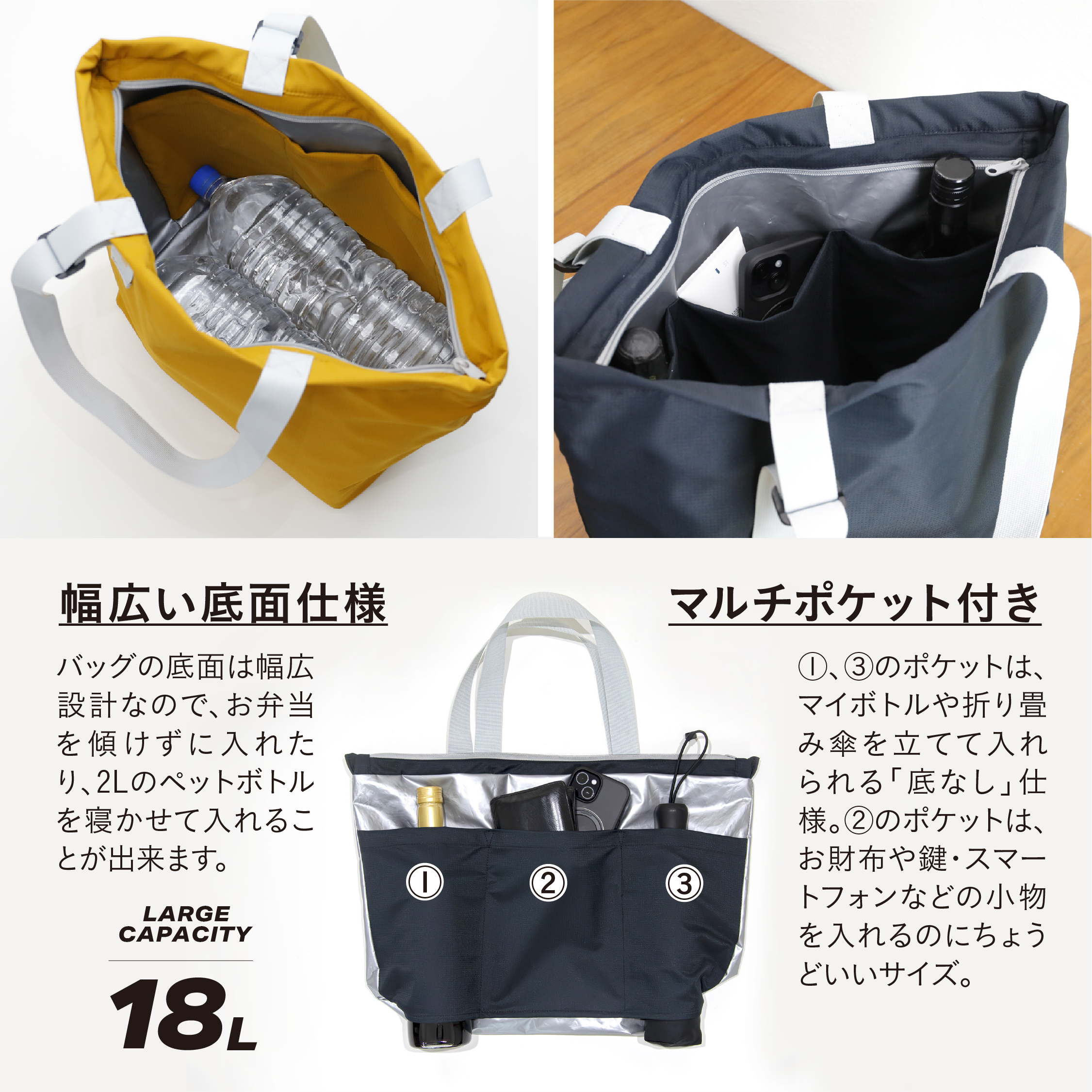 BOCCA 保冷シティトートバッグ – 株式会社シービージャパン CB JAPAN