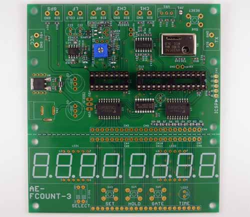 8桁周波数カウンターキット (K-13432)