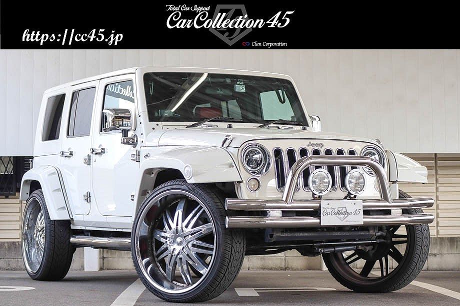 ジープ ラングラー アンリミテッド サハラ 正規ディーラー車 メッキ