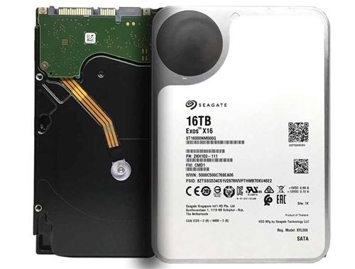 Seagate Exos X16 ST16000NM000G 16TB 7200RPM SATA 6Gb/s 256MB Cache