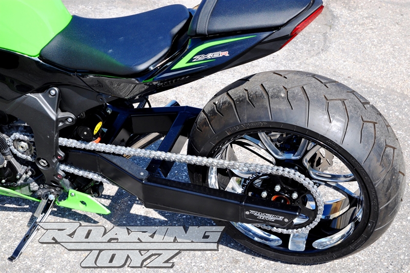 ZX636 240 Wide Tire Swingarm Conversion Kit Kawasaki Ninja ZX6R
