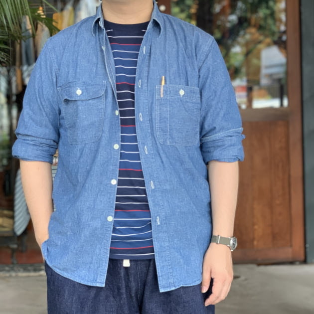 おすすめのオーセンティックなシャンブレーシャツです。｜ビームス