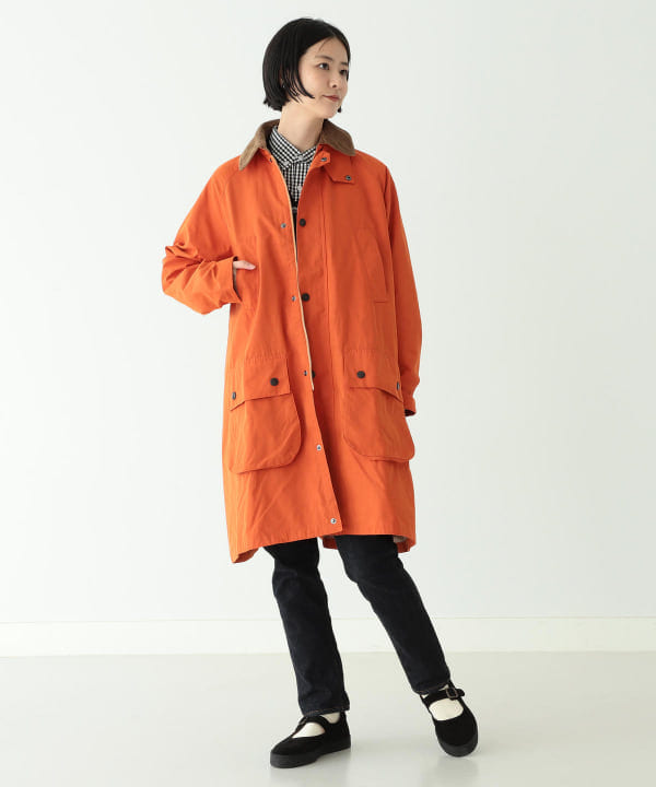 Barbour × BEAMS BOY/別注 BalvenieJacket 楽天市場】Barbour × BEAMS BOY / 別注 Balvenie Long Jacket BEAMS