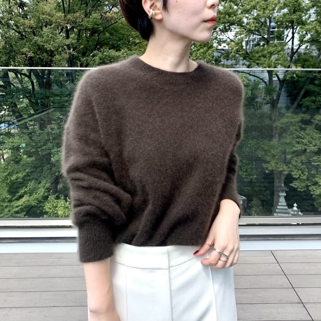 ご予約受付中】フラッフィ クルーネック ニット｜ビームス 北千住｜BEAMS