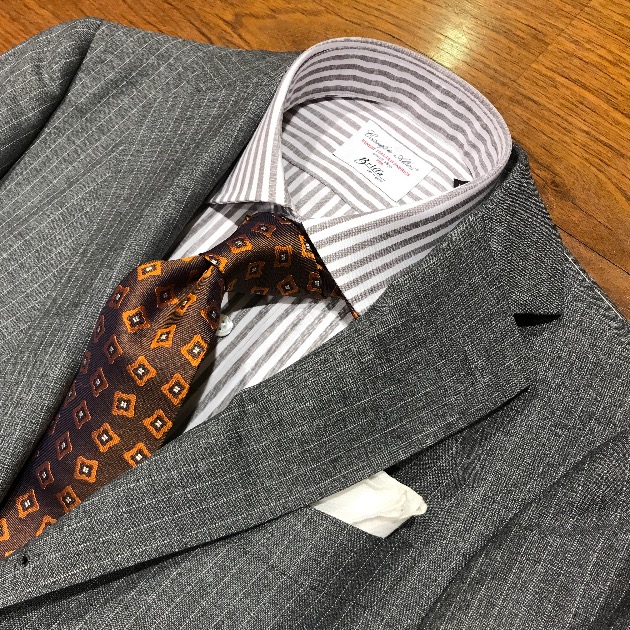 ピンストライプスーツ｜ビームスF／インターナショナルギャラリー