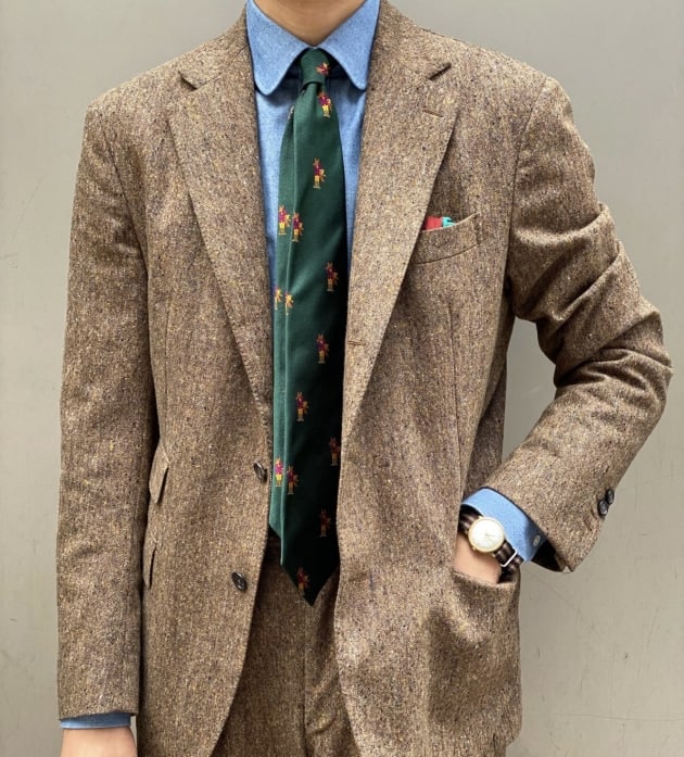 Hosoda's Choice ③〈Drake's〉アニマル柄ネクタイ｜ビームス 銀座｜BEAMS