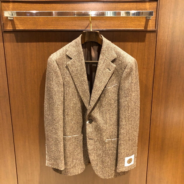 BEAMS F＞ブラウンヘリンボーンジャケット｜ビームス 立川｜BEAMS