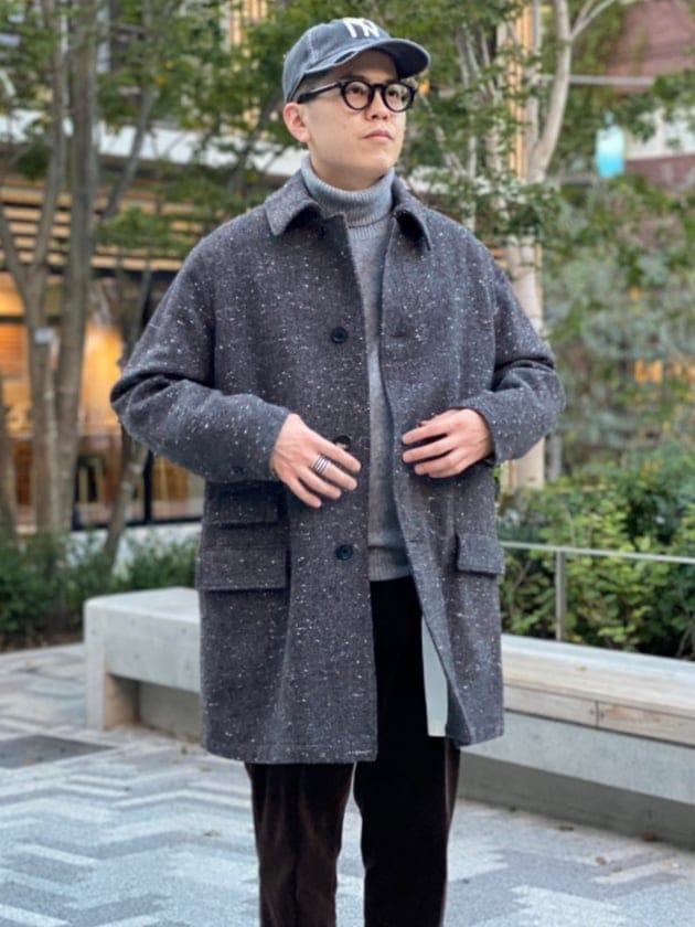 ネップのハーフコート｜BEAMS PLUS（ビームス プラス）｜BEAMS