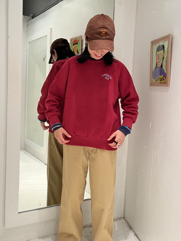 秋の初めは！＜LACOSTE × BEAMS BOY＞別注スウェット！！｜ビームス