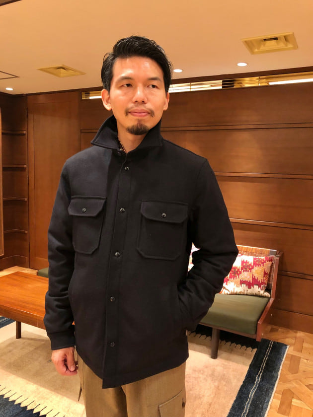 Woolrich アラスカンウールオーバーシャツ（チャコールグレー）サイズM