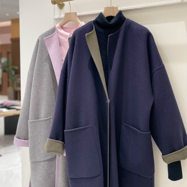 深掘り！〈Demi-Luxe BEAMSクルーネックリバーコート〉｜ビームス