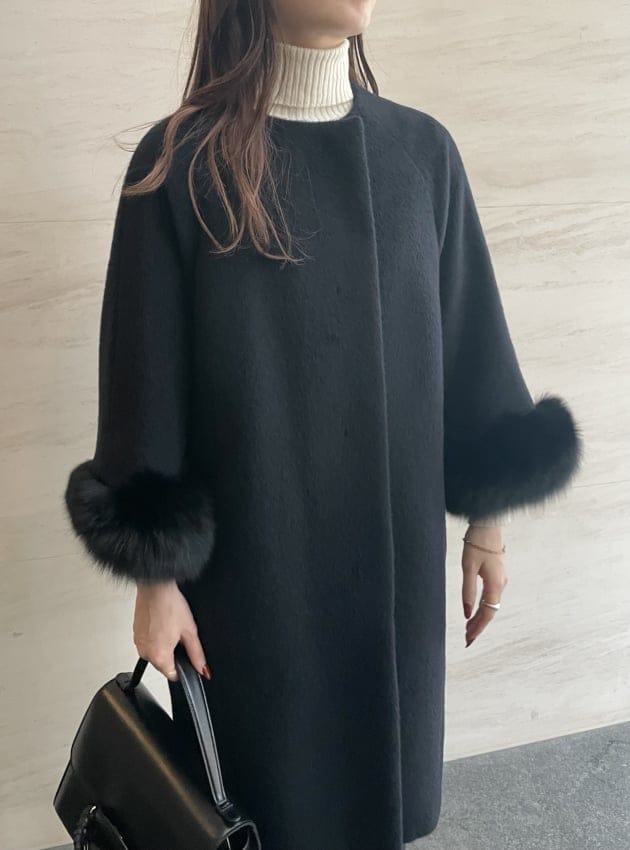 M・fil〉のノーカラーコート2選｜EFFE BEAMS（エッフェ ビームス）｜BEAMS