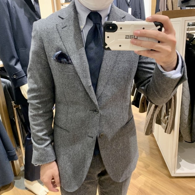 CANONICOのフランネルスーツ｜BEAMS HEART（ビームス ハート）｜BEAMS