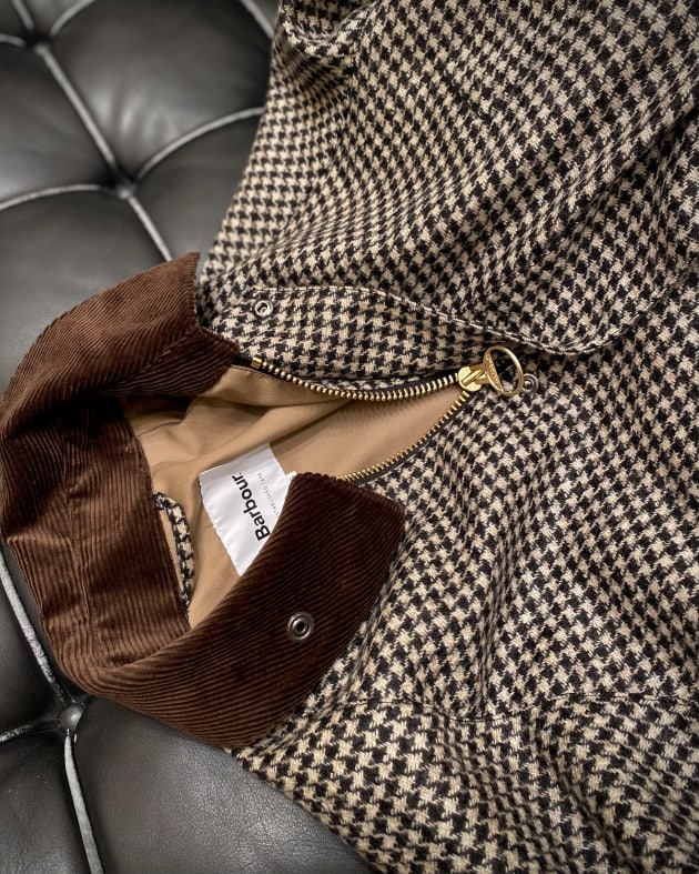 Barbour〉ハウンドトゥース｜ビームス ライフ 横浜｜BEAMS
