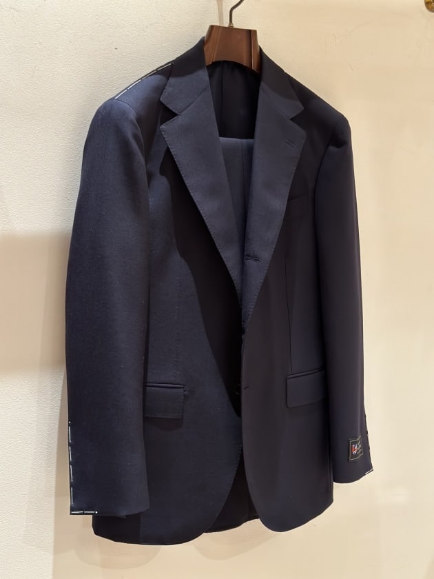 BEAMS F＞Savile Cliffordネイビーソリッドスーツ｜ビームス ハウス