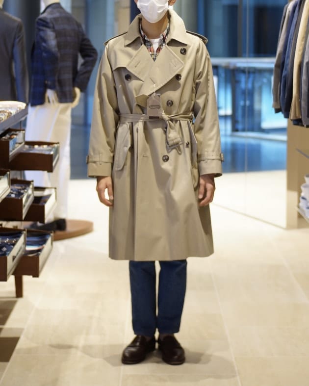 AUBERGE〉別注トレンチコート】｜ビームス 六本木ヒルズ｜BEAMS
