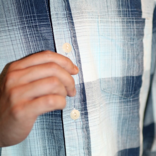 REMI RELIEF × BEAMS PLUS 〜INDIGO CHECK SHIRT〜｜BEAMS PLUS