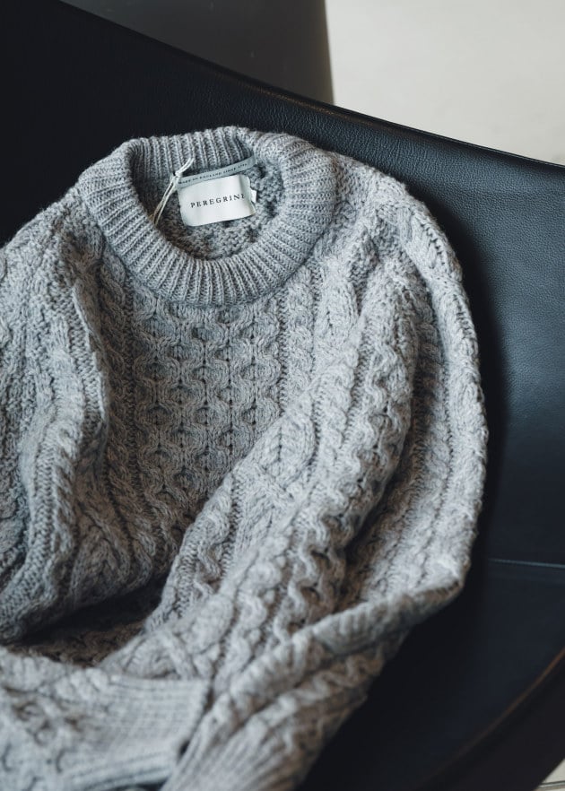 先見せエーダブ〜〈PEREGRINE〉アランニット〜｜BEAMS F（ビームスF