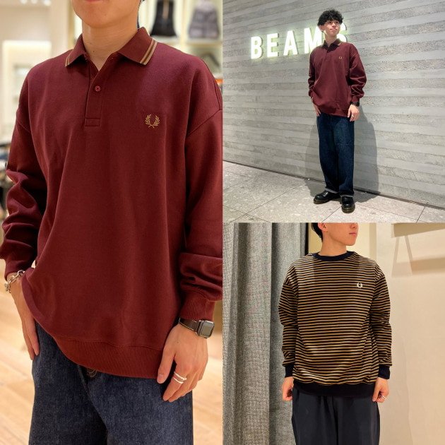 てらだのおすすめ別注【FRED PERRY × BEAMS】のお話①｜ビームス 奈良