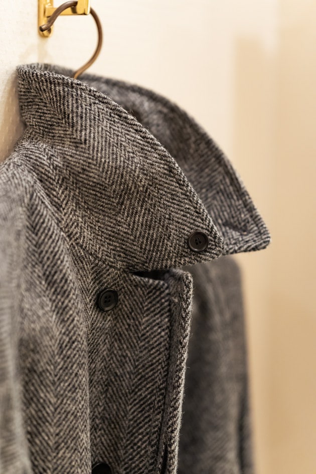 ヘリンボーンラグランスリーブコート＜BEAMS F＞｜ビームス ライフ